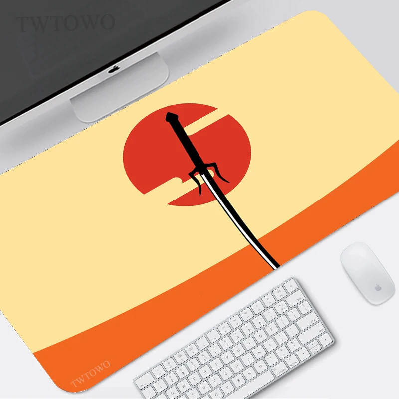 Samurai Champloo Mouse Pad Gamer XL Large Computer Home Mousepad XXL keyboard pad Carpet Anti Slip 8 - Samurai Champloo Store